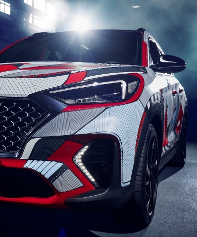 HYUNDAI TUCSON N LINE ПЕРЕТВОРИЛИ НА АРТ-ОБ’ЄКТ