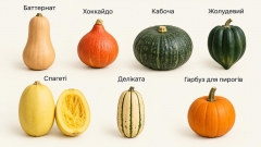 Який гарбуз для чого: 7 різновидів для супу, пирога та запікання