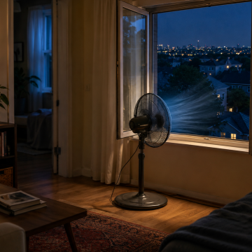 Вентилятор може зробити кімнату ще душнішою: куди його ставити у спеку