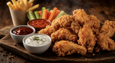 Гострі хрусткі крильця «як в KFC» у домашніх умовах